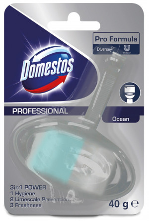 Domestos Professional Rim Blocks Ocean Preparat do czyszczenia toalet 40g