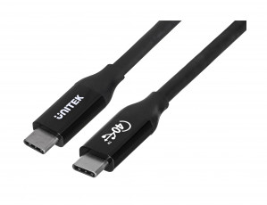 UNITEK KABEL USB-C 4.0, PD 100W, 40GBPS, 8K, 0,8M