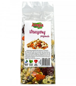 ALEGIA Warzywny przysmak - przysmak dla gryzoni i królika - 130 g