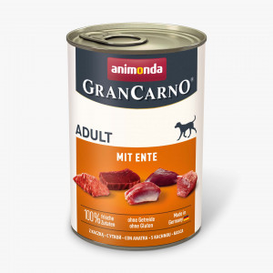 ANIMONDA GranCarno Adult z kaczką - mokra karma dla psa - 400 g