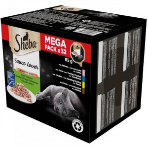 Sheba Tacka Sos Kacz/Kur/Łos/Tuń 32x85g