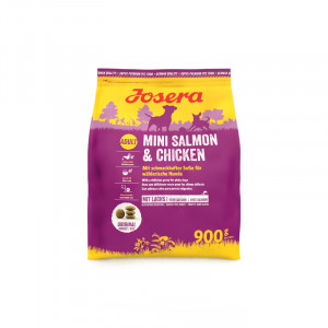 JOSERA Mini Salmon & Chicken - sucha karma dla psa - 900g