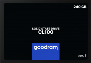 SSD GOODRAM CL100 Gen. 3 240GB SATA III 2,5 RETAIL