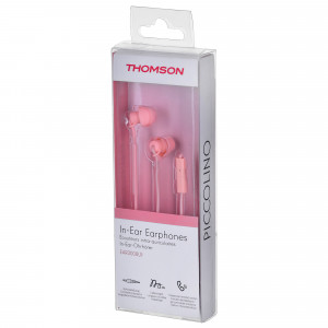 Słuchawki z mikrofonem HAMA EAR3008 PICCOLINO PINK (132634)