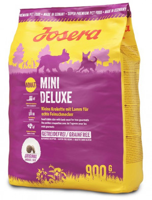 JOSERA Mini Deluxe - karma dla psów dorosłych małych ras 900g
