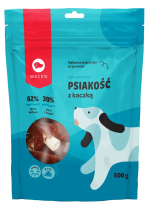 MACED Psiakość z kaczką - gryzak dla psa - 500g