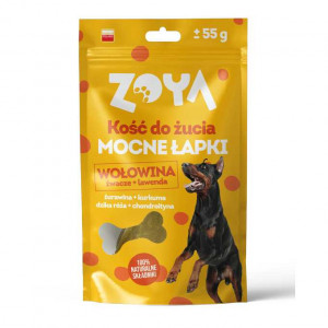 ZOYA Kość do żucia Mocne łapki - przysmak dla psa - 55g
