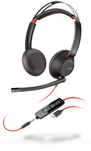POLY-zestaw słuchawkowy C5220 USB-C+jack 3,5mm