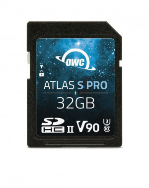 OWC ATLAS S PRO SDXC 32GB 290/275MB/S UHS-II V90 9