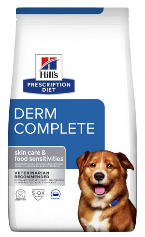 Hill's PD derm complete, skin care & food sensitivities, dla psa 1.5 kg