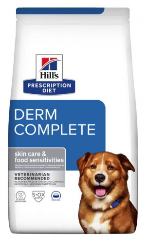 HILL'S Prescription Diet Derm Complete - sucha karma dla psa - 1,5 kg