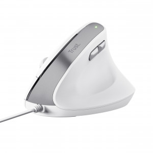 Mysz Trust BAYO II ERGONOMIC White (25397)