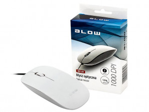BLOW MYSZ OPTYCZNA MP-30 USB BIAŁA