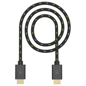Snakebyte Kabel HDMI 2.0 – HDMI 2.0 Trzymetrowy 4K/8K Czarno zielony