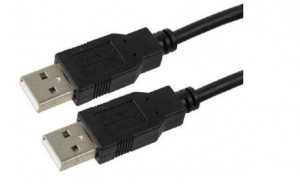 Kabel Gembird ( USB A - USB A M-M 1,8m czarny )