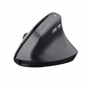 Mysz TRUST BAYO II ERGONOMIC WIRELESS MOUSE BLK (25145)