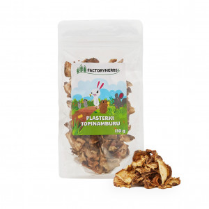 FACTORY HERBS Plasterki topinamburu - przysmak dla gryzoni i królika - 130g