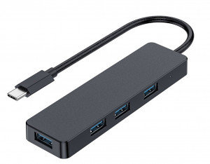 GEMBIRD HUB USB 3.1 (GEN 1) TYPU C 4-PORTOWY