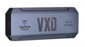 PATRIOT VXD obudowa SSD USB3.2 M.2 NVMe 1.3 Alu RGB