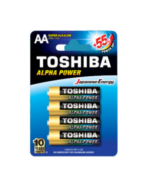 Baterie alkaliczne Toshiba LR6GCH BP-4 (4 szt)