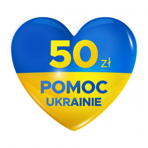 Cegiełka dla Ukrainy 50 zł - akcja charytatywna