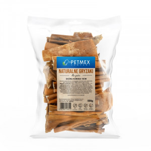 PETMEX Naturalna Skóra końska - gryzak dla psa - 500 g