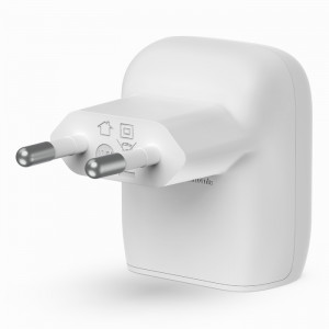 BELKIN ŁADOWARKA KĄTOWA 20W USB-C PD BIAŁA + KABEL