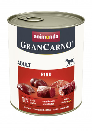 ANIMONDA GranCarno Adult Wołowina - mokra karma dla psa - 400g