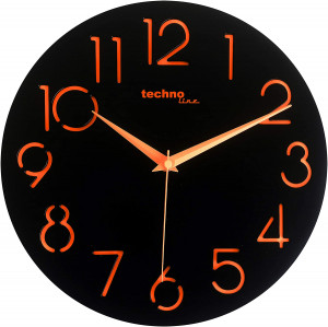 Zegar ścienny TECHNOLINE WT7230 Orange is Black 30 cm