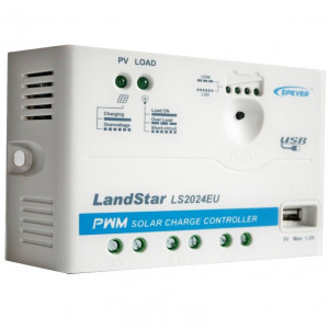 Regulator EPEVER LS3024EU 30A 12/24V + gniazdo USB