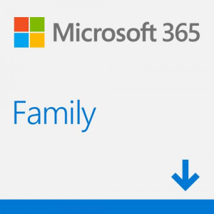 Microsoft 365 Family ESD (6 użytkowników; 12 miesięcy; wersja cyfrowa; domowa; Polska) (6GQ-00092); dawniej Office 365 Home