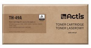 Actis TH-49A Toner do drukarek HP, Canon, Zamiennik HP 49A Q5949A, Canon CRG-708; Standard; 2500 stron; czarny.