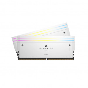 Pamięć DDR5 Corsair DOMINATOR TITANIUM RGB 48GB (2x24 GB) WHITE 7000 MT/s CL36 Intel XMP