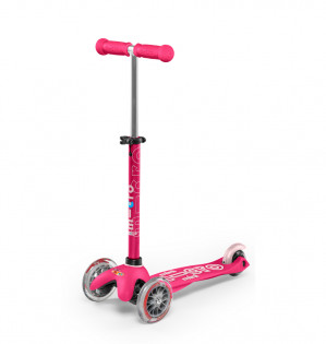 Micro Trójkołowa hulajnoga dziecięca Mini Deluxe Pink