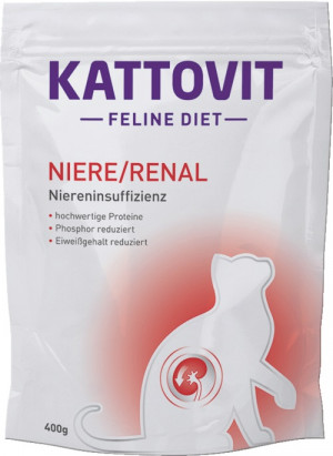 KATTOVIT Niere Renal - sucha karma dla kota z chorobami nerek - 400g