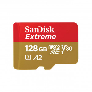 SANDISK EXTREME microSDXC 128 GB 190/90 MB/s
