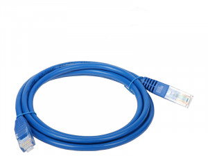 ALANTEC Patchcord UTP kat.5e 1.0m niebieski