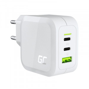 GREEN CELL ŁADOWARKA USB GC POWERGAN 65W PD BIAŁA