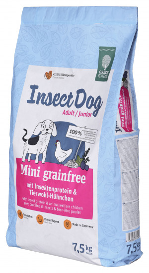 Green Petfood sucha karma dla psów InsectDog Mini Grainf. 7,5kg