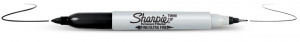 Sharpie-Marker Twin Tip czarny S0811100