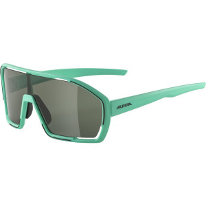 ALPINA Okulary na rower BONFIRE kolor TURQUOISE MATT szkło GREEN Cat.3 FOGSTOP new 2022