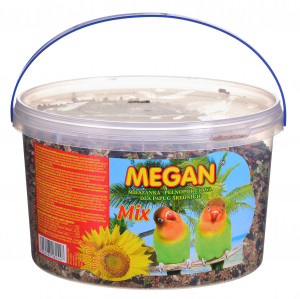 MEGAN Pokarm dla średnich papug 3l