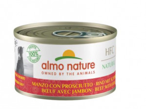 ALMO NATURE HFC Natural wołowina i szynka - karma mokra dla dorosłych psów - 95 g