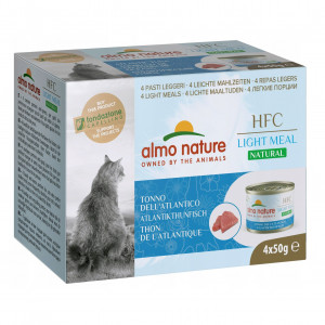 ALMO NATURE Light Meal Natural HFC Tuńczyk - mokra karma dla kota - 4x50g