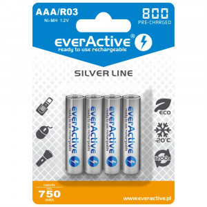 EVERACTIVE AKUMULATORKI AAA 800 MAH EVHRL03-800