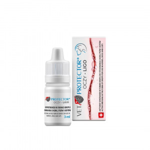 JM SANTE Vet Protector Oczy Ligo - krople do oczu dla psa i kota - 3ml