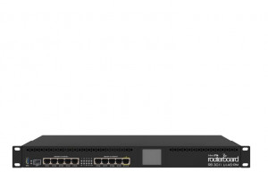 MikroTik RB3011UiAS-RM Router 1U 10GE USB LCD 1GRAM