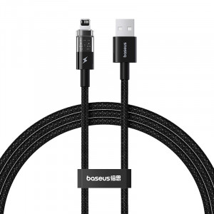 Kabel Baseus Gem Typ C 2.4A 1m (czarny)