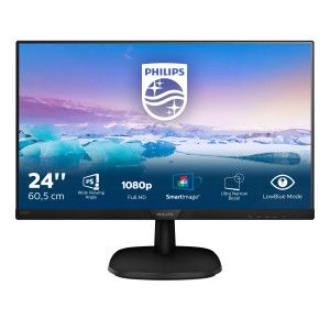 Monitor Philips 243V7QDSB/00 24'', panel-IPS+ HDMI, DVI, D-Sub