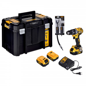 Wkrętarka akumulatorowa 18V + końcówka kątowy do bitów DCD791P3A DEWALT